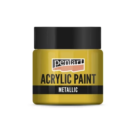 Metál akrilfesték ARANY  50ml | Pentart
