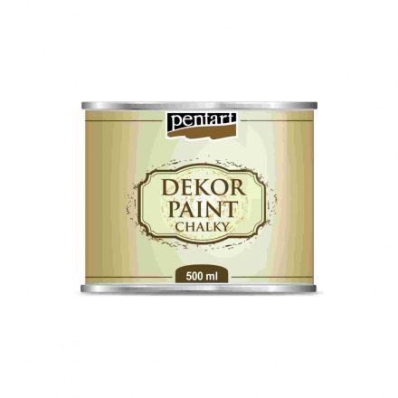 Dekor krétafesték FEHÉR 500ml Pentart