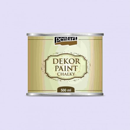 Dekor krétafesték TÖRTFEHÉR 500ml Pentart
