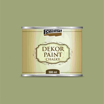 Dekor krétafesték OLIVA 500ml Pentart