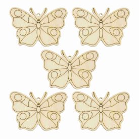 Fafigura - Lepke 5db/csomag Fafigura - Lepke 5db/csomag