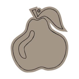 Fa figura KÖRTE 6-7cm Fa figura KÖRTE 6-7cm