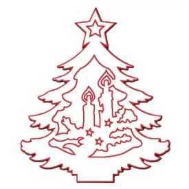 Fafigura, 5 db/csomag - fenyő 115