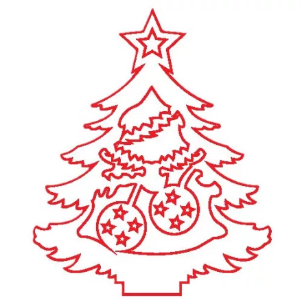 Fafigura, 5 db/csomag - fenyő 116