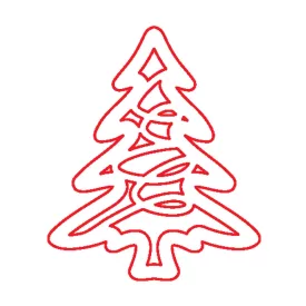 Fafigura, 5 db/csomag - fenyő 185