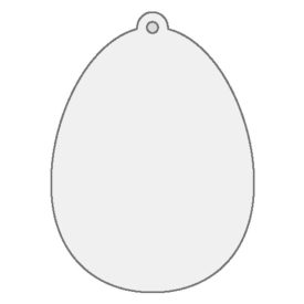 Fa figura - függeszthető tojás Fa figura - függeszthető tojás