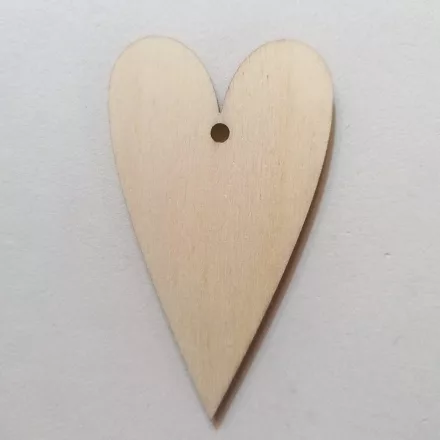 Fa figura SZÍV 4cm x 6,5cm 5 db/csomag.