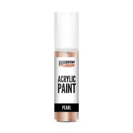 Gyöngyház akrilfesték barack 20ml  | Pentart 