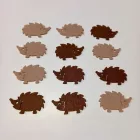 Filcfigura - Sün mini | 12 darabos csomag
