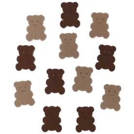 Filcfigura - Maci mini | 12 darabos csomag