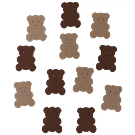 Filcfigura - Maci mini | 12 darabos csomag