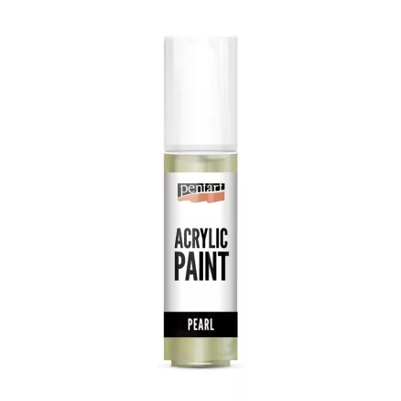 Gyöngyház akrilfesték zöld 20ml | Pentart 
