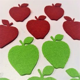 Filcfigura - Alma mini (10db/cs, átm. kb.: 3,5cm)  Filcfigura - Alma mini (10db/cs, átm. kb.: 3,5cm)