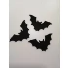 Filcfigura - Denevér + tök (6cm)