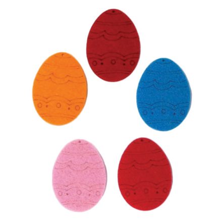 Filcfigura - Tojás gravírozott