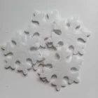 Filcfigura - Hópehely, kerekített 6cm