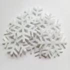 Filcfigura - Hópehely, norvég minta 6cm