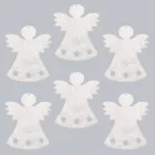 Filcfigura - Angyal csillagos