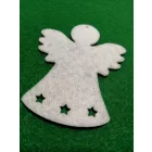 Filcfigura - Angyal csillagos