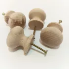 Fa bútorgomb domború 35mm