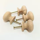 Fa bútorgomb domború 35mm