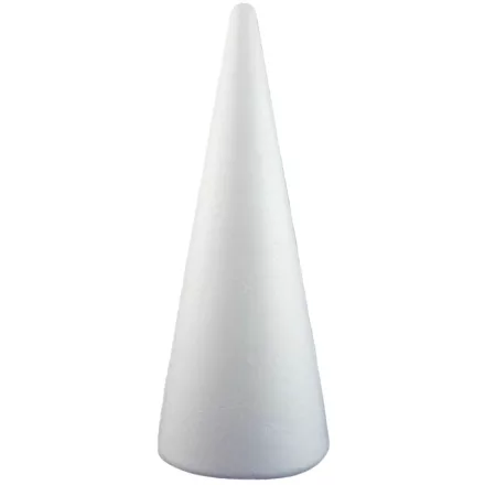 Polisztirol kúp 20cm x 9 cm