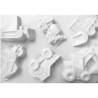 Gipszkiöntő forma - Munkagépek 2