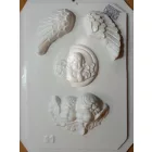 Gipszkiöntő forma - Angyalszárnyak