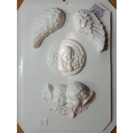 Gipszkiöntő forma - Angyalszárnyak Gipszkiöntő forma - Angyalszárnyak