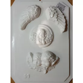 Gipszkiöntő forma - Angyalszárnyak