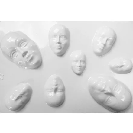 Gipszkiöntő forma - Mini maszkok  66