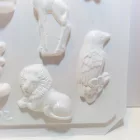 Gipszkiöntő forma - Állatok, oroszlános