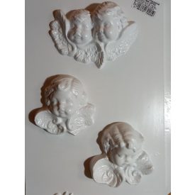 Gipszkiöntő forma - Angyal fejek Gipszkiöntő forma - Angyal fejek