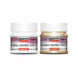 Finomvonalas repesztőlakk szett 2 x  50ml Pentart