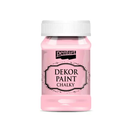 Dekor krétafesték BABARÓZSASZÍN 100ml Pentart