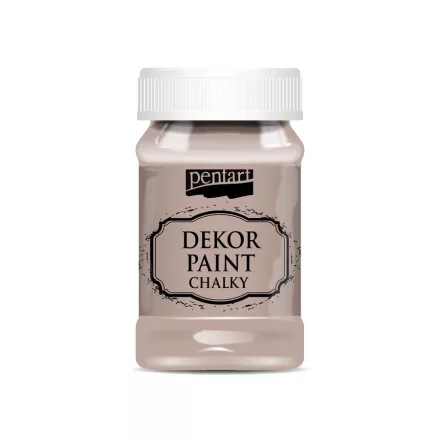 Dekor krétafesték VINTAGE BARNA 100ml Pentart