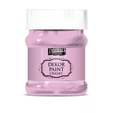 Dekor krétafesték BABARÓZSASZÍN 230ml Pentart 