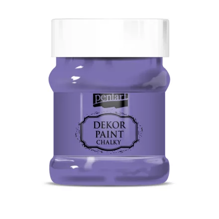 Dekor krétafesték LILA 230ml Pentart 