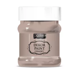Dekor krétafesték VINTAGE BARNA 230ml Pentart