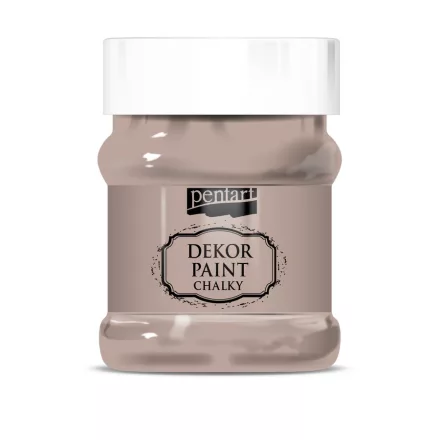 Dekor krétafesték VINTAGE BARNA 230ml Pentart