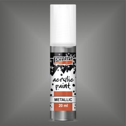 Metál akrilfesték GRAFIT  20ml | Pentart