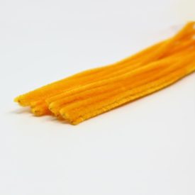 Zsenília drót kicsi (kb. 0,5cm) 10db/cs. mandarinsárga Zsenília drót kicsi (kb. 0,5cm) 10db/cs. mandarinsárga