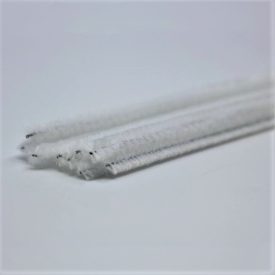 Zsenília drót kicsi (kb. 0,5cm) 10db/cs. fehér Zsenília drót kicsi (kb. 0,5cm) 10db/cs. fehér