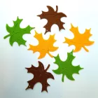 Filcfigura - Levél C (6 db/cs, átm. kb.: 6cm) 