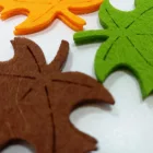 Filcfigura - Levél C (6 db/cs, átm. kb.: 6cm) 