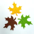 Filcfigura - Levél C (6 db/cs, átm. kb.: 6cm) 