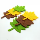 Filcfigura - Levél D (6 db/cs, átm. kb.: 6cm) 