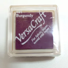 Versacraft festékpárna - burgundi vörös kicsi