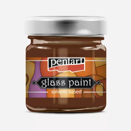 Oldószeres üvegfesték 30ml - METÁL BRONZ | Pentart 