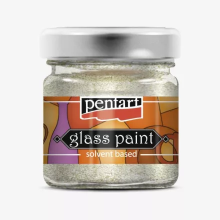 Oldószeres üvegfesték 30ml - CSILLOGÓ ARANY | Pentart 